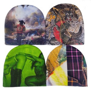 Gorro de Lana con Forro de Seda, Diseño de Bordado Personalizado, Gorros de Lana, Poliéster y Algodón para Hombre y Mujer - Product Image 6