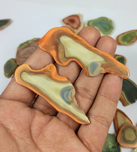 Jaspe Imperial Natural, Corte Cabujón, Alta Calidad, Multicolor, Cristales de Piedras Preciosas Curativas, Lote al por Mayor para Joyería - Product Image 6