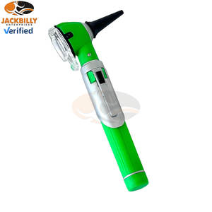 Ensemble d'otoscopes et d'ophtalmoscopes vétérinaires manuels en acier inoxydable à fibre optique pour diagnostic ORL – Examen médical professionnel - Product Image 2