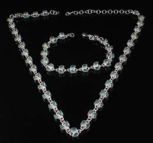 Collar de Aguamarina, Plata de Ley 925, Piedra de Nacimiento de Marzo, Colgante de Gema Hecho a Mano, Joyería de Cristal Azul Natural, Regalo - Product Image 6