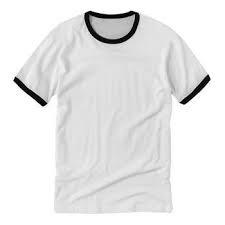 Casual Print <b>Womens</b> Summer Round Neck T <b>Shirt</b> <b>Black</b> and White Breathable Eco Friendly Silk Knitted - Product Image 2