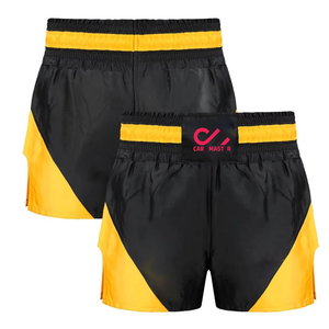 2026 OEM Men's Muay Thai Boxing Training Shorts Customized Printed Adult Martial Arts Wear Wholesale Stain Shorts with Oem - Product Image 1