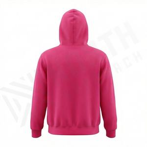 Sweat à capuche épais streetwear à manches longues, personnalisable avec logo, pull-over grande taille pour homme, coupe oversize sur mesure - Product Image 2