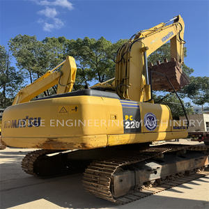 Excavatrice hydraulique d'occasion Komatsu PC200/PC220 - 20-22 tonnes - Équipement de construction de haute qualité avec moteur et pompe - Product Image 3