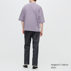 เสื้อยืดคอกลมทรงโอเวอร์ไซส์ แขนกลาง ผ้าคอตตอนพรีเมียม หนัก 350gsm คุณภาพสูงสำหรับผู้ชาย ขายส่ง - Product Image 6