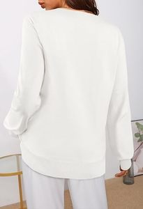 Pull col roulé en maille torsadée pour femme, col montant, manches longues, 100 % coton, décontracté, hiver, vente en gros - Product Image 3
