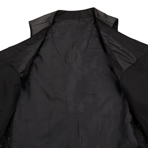 Wholesale Latest Style Genuine Leather Made Men <b>Vest</b> for Outdoor Wear OEM Custom Service Men Leather <b>Vests</b> in Bulk Quantity - Product Image 3