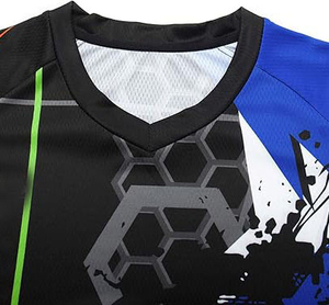 High Quality Customized Breathable Men's Motocross Jersey Quick Dry <b>Motorcycle</b> & <b>Auto</b> <b>Racing</b> <b>Wear</b> Low MOQ Motocross Jersey - Product Image 4