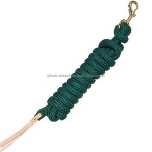 Fabricante profesional ecuestre personalizado productos de Carreras de Caballos cuerda de plomo de algodón de caballo de alta calidad Riendas de buena fuerza - Product Image 1