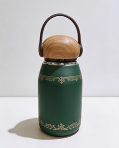 Offre Spéciale – Bouteille Thermos en Acier Inoxydable 100 % Originale avec Poignée et Couvercle, Portable, Idéale comme Cadeau de Noël - Product Image 6