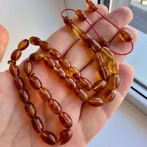 Cuentas de Tasbih Islámicas de Resina Hechas a Mano, Contador de Oraciones Musulmán, Regalo de Eid, Figura con Forma de Búho, Tema de Ángel, Técnica de Fundición - Product Image 4