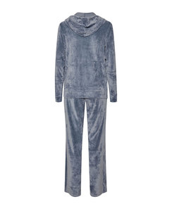 Ensemble de survêtement de maternité à capuche pour femmes à la mode d'hiver Logo personnalisé imprimé vêtements d'hiver à la mode avec survêtement à col rond - Product Image 6