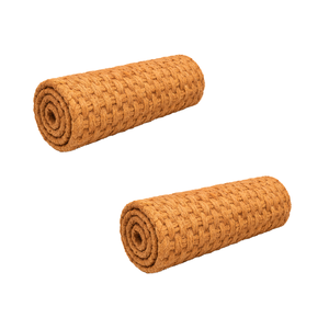 Tapete de fibra de coco antideslizante, tejido a mano, disponible en varios tamaños, ideal para caminos de jardín exteriores de alta resistencia. - Product Image 1