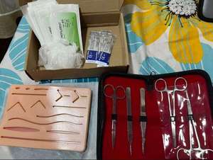 Wholesale Dentavex DC-S-9 Veterinary Suture Practice Kit with Silicone Pad CE Certified 1 Year Warranty - Product Image 4