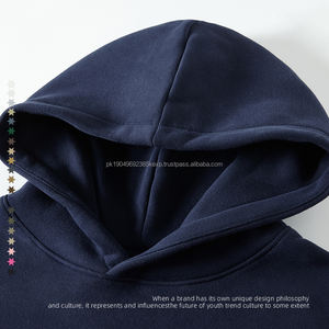 Vente en gros de sweat à capuche de qualité avec impression bouffante en coton épais pour hommes pull de luxe surdimensionné à impression personnalisée sweats à capuche en coton personnalisés - Product Image 2