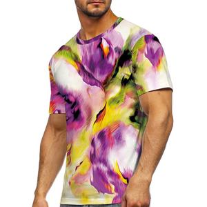 Camisetas de Algodón 100% Ecológicas con Estampado por Sublimación al por Mayor 2022, Tallas Grandes, Diseño en Blanco, Servicio OEM, Color Personalizado, las Mejores - Product Image 3