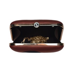 Fashion Black Hair Woman Portrait Printed <b>Clutch</b> Bag Trendy Handbag for Women <b>Wedding</b> and Events - Product Image 3