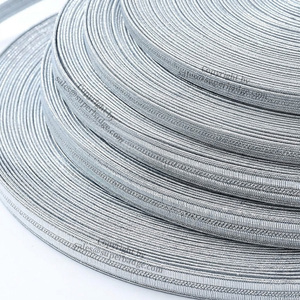 Tresse de dentelle traditionnelle vintage de haute qualité en Mylar argenté et doré, faite à la main avec des paillettes, couleurs et tailles personnalisées, pour uniformes de régiment - Product Image 5