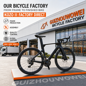 Vélo de route en carbone KOZO Gen 2 T800 Aero, Ultegra Di2 2x12, pneus 700x28C, freins à disque hydrauliques, jeu de roues en carbone 50 mm, course - Product Image 2
