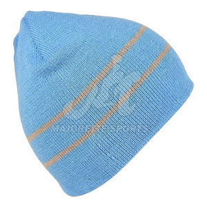 Accessoire de mode décontracté pour la rue, bonnets en tricot côtelé texturé pour un look quotidien, style saisonnier, unisexe - Product Image 4