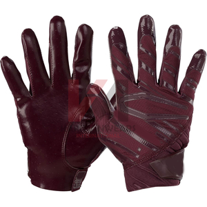 All-Weather American Football Gloves <b>Sticky</b> Silicone Palm Custom Logo Professional Receiver Training Gear Factory Direct Bulk - Product Image 1