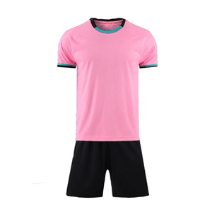 Uniformes de Fútbol Transpirables de Manga Corta al por Mayor, con Logotipo Personalizado, Alta Calidad, 100% Poliéster para Hombre - Product Image 4