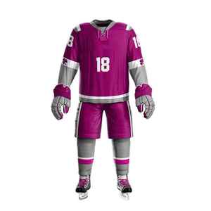 Uniformes de Hockey sobre Hielo Personalizables de Alta Calidad, Suaves y Cómodos, Venta al Por Mayor, Ropa de Entrenamiento - Product Image 1