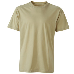 T-shirt blanc personnalisé pour homme, col rond, manches courtes, 100 % coton, séchage rapide, respirant, motif uni, vente en gros - Product Image 4