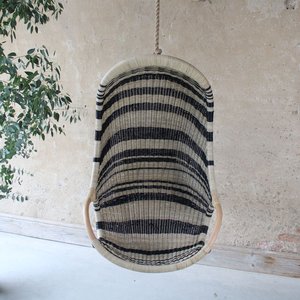 Best selling rattan <b>patio</b> hanging chair commercial furniture factory supply woven <b>swing</b> chairs - Product Image 2