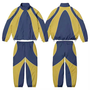 Conjuntos Deportivos Cortavientos para Hombre, Más Vendidos, 100% Poliéster, Transpirables, de Color Sólido, Ligeros e Impermeables - Product Image 2