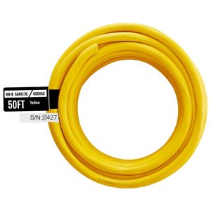 Cavo Elettrico Residenziale Interno Non Metallico NM B Wire 6 AWG 3C con Guaina in PVC, Anima in Rame ad Alta Purezza, 600V THHN - Product Image 1