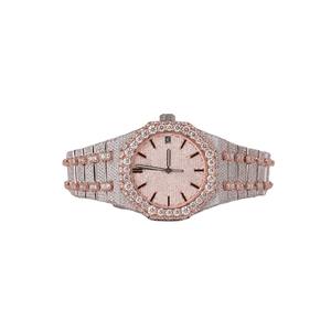 Reloj de Lujo con Diamantes de Moissanita VVS1, Diseño Moderno y Elegante, Totalmente Automático - Product Image 1