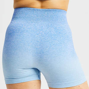 กางเกงขาสั้นออกกำลังกายเอวสูงสำหรับผู้หญิง กางเกงวิ่งรัดรูป กางเกงโยคะ กางเกงปั่นจักรยาน ชุดออกกำลังกายสำหรับผู้หญิง บริการ OEM - Product Image 4