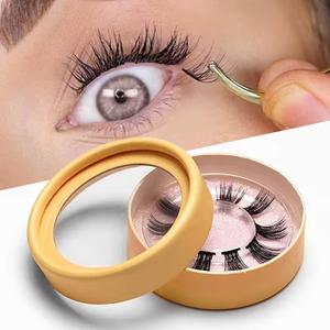 Juego de Pinzas para Pestañas Morje de Acero Inoxidable Quirúrgico de Precisión, Punta Lisa de 10 mm, Agarre Perfecto, 5 Colores para Cejas - Product Image 6