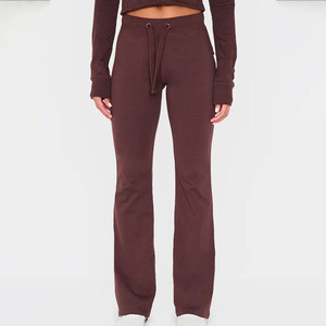 Conjunto Deportivo Formal Corto para Mujer, Personalizado, de Poliéster/Algodón, Sudadera con Capucha de Corte Regular y Pantalones de Corte Recto, Conjunto para Correr - Product Image 4