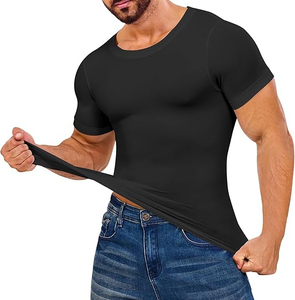Rashguard extensible en Spandex/Polyester pour les arts martiaux et le grappling, séchage rapide, écologique, respirant, pour activités de plein air - Product Image 2