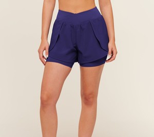 Proveedor de Shorts Deportivos, Shorts de Punto Acanalado con Cintura Ancha, Shorts Deportivos para Mujer, Shorts de Ciclismo al Por Mayor - Product Image 4