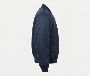 <b>Men</b>’s Stylish Bomber <b>Jacket</b> – <b>Casual</b> Outerwear, Comfortable Fit, Zip Closure, Ribbed Details, Versatile <b>Jacket</b> for Everyday Use - Product Image 3