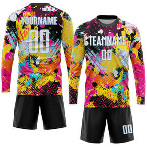 Camiseta de Entrenamiento de Fútbol Personalizada, Camiseta Deportiva de Equipo con Sublimación, Ropa de Fútbol de Algodón Grueso - Product Image 2