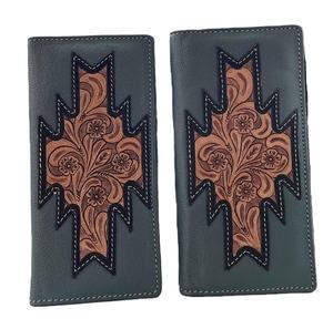 Bolso Ejecutivo de Cuero Vacuno Occidental Hecho a Mano de Primera Calidad, Cierre de Cremallera Duradero Estilo Bohemio, Uso Diario, Otoño, Verano, Primavera, Hecho en India - Product Image 1