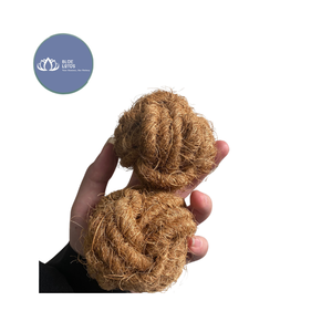 Jouet à mâcher pour chiot en corde bio Blue Lotus Lucy, best-seller, fibres naturelles, nœuds pour la dentition, vente en gros - Product Image 2