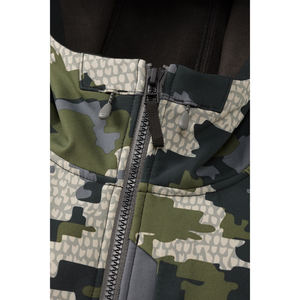 Veste de chasse en velours côtelé imperméable pour homme, avec col montant coupe-vent, fermeture éclair, tactique, ignifuge - Product Image 3