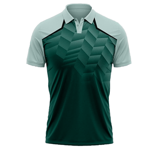Camiseta de Fútbol para Hombre, Manga Corta, Estampado Geométrico, Poliéster que Absorbe la Humedad, Cuello Camisero, Corte Regular, Ropa para Todas las Temporadas - Product Image 6