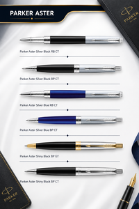 Matte Black Parker Custom Logo Durable & Long Lasting Promotional Ballpoint Metal Writing <b>Pen</b> Gift Business Event Giveaway - Product Image 3
