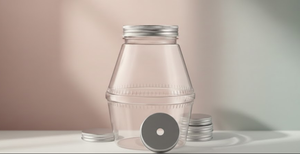 Botella de Leche Binggrae Transparente de 500 ml, Forma Cilíndrica, Tapa de Rosca, Orificio para Pajita, Impresión Serigráfica, Ciudad de Ho Chi Minh, Vietnam - Product Image 6