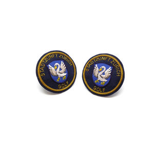 Badges de blazer en fil métallique brodé faits main de qualité supérieure, personnalisés, service OEM - Product Image 6