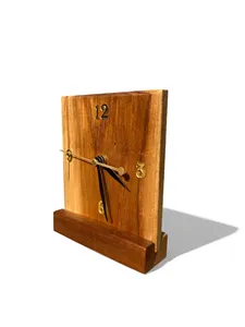 Handmade Wooden <b>Wall</b> <b>Clock</b> Wholesale Rate Elegant Home Decor <b>Clock</b> for Living Room <b>Bedroom</b> Office Natural Wooden <b>Clock</b> - Product Image 4