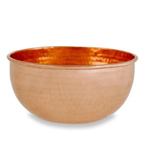 Bol de service traditionnel indien fait main, poli, durable, écologique, sans plomb, en aluminium léger, compatible lave-vaisselle - Product Image 6