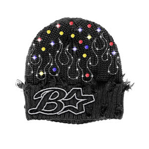 Bonnet en tricot coton/laine couleur personnalisée tendance 2026 |   Chapeau d'hiver personnalisé avec logo brodé pour rester au chaud |   Respirant et imperméable, unisexe - Product Image 5