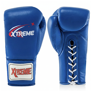 นวมชกมวยหนังแท้ 10oz 12oz 16oz ระดับแข่งขัน สำหรับฝึกซ้อมและต่อยมวย  สีทีมตามสั่ง ขายส่ง รับสั่งจำนวนมาก - Product Image 2